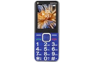 GOWENIC Big Key Cell Phone, Unlocked Dual SIM GSM Phone with Large Buttons, 2.4 Inch Screen, FM Radio, Flashlight, 6800mAh Ba