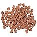 100pcs Love Heart Shape Wooden Scrapbooking DIY Wedding Decorations, 12mm x 10mm