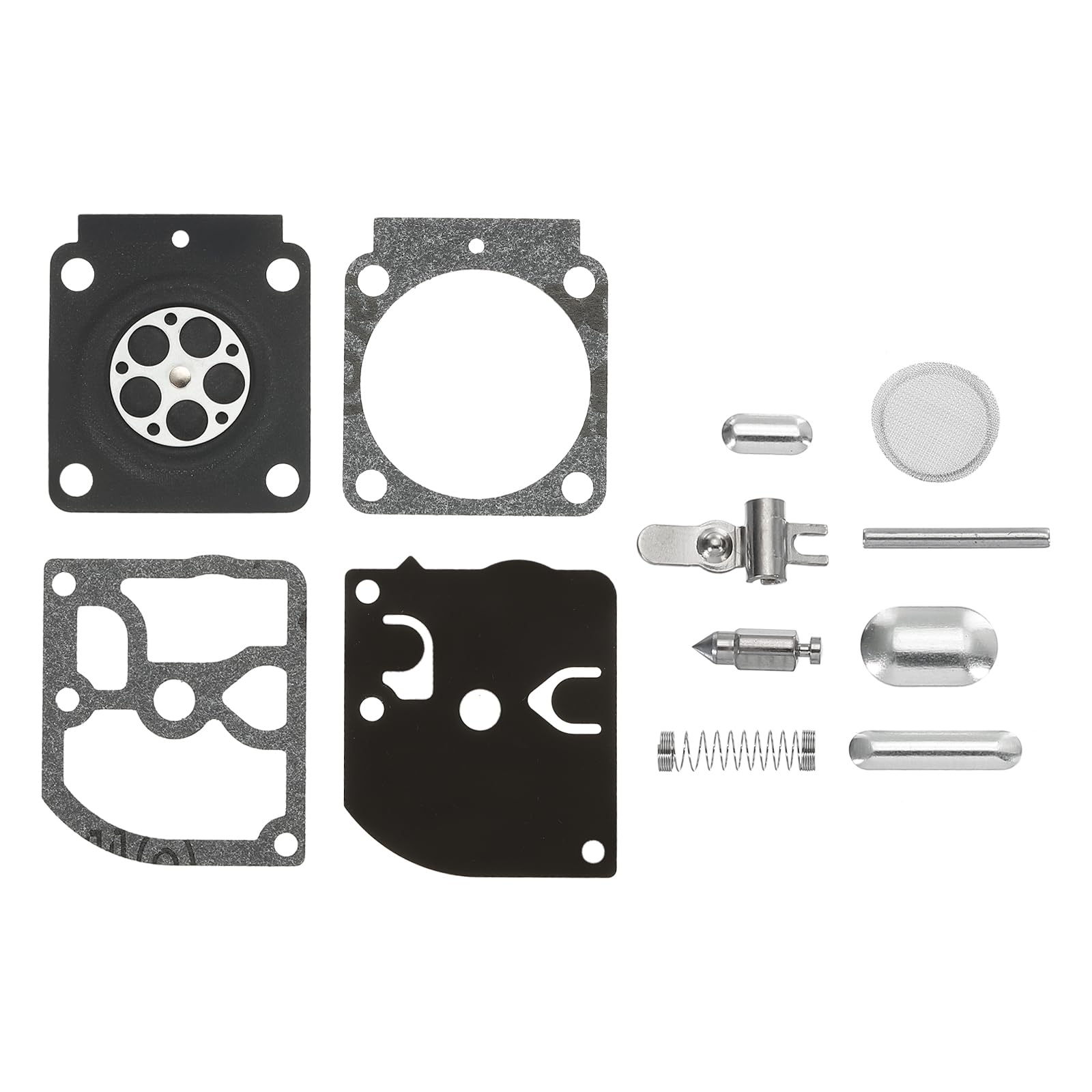 PATIKIL Carburetor Rebuild Kit, Gasket Diaphragm Repair Parts RB-100 for HS45 FS55 FS38 BG45 MM55 Engines Carb