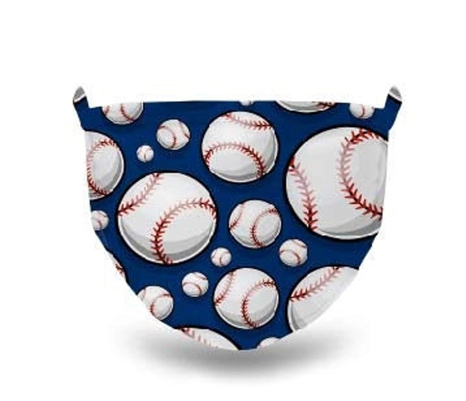 FABRIC FACEMASK, Baseball, Boys Baseball, Kids Face Mask