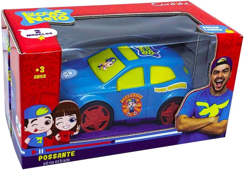 Carrinho Possante Azul 