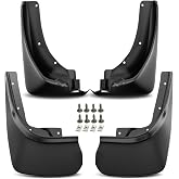A-Premium Mud Flaps Compatible with Ford Explorer 2011-2019 Sport Utility | No Drilling Required Splash Guards with Installation Hardware Accessories, Set of 4 Front and Rear Mudguards