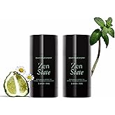 Each & Every Aluminum-Free Deodorant for Women & Men - All Natural Deodorant for Sensitive Skin - Vegan & Baking Soda Free - Long Lasting Odor Control - Bergamot & Green Tea Natural Fragrance, 2-Pack