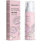 immetee 2 In 1 Wig Shampoo and Wig Conditioner, Extend the Life of a Wig, Wig Shampoo.120ml/4.05fl.oz (Natural Wigs)