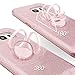 Galaxy S7 Edge Case,Silverback Girls Bling Glitter Sparkle Cute Phone Case with 360 Rotating Ring Stand, Soft TPU Outer Cover + Hard PC Inner Shell Skin for Samsung Galaxy S7 Edge -Rose Gold
