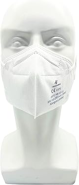 Tradeforth GmbH FFP2 5-Ply Protective Masks CE0370 Pack of 100 White view 1