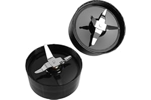 LVAINIT (Pack of 2) Cross Blade Blender Magic Bullet Replacement Parts Compatible with 250-watt Magic Bullet MB1101 Series Blender, Juicer and Mixer