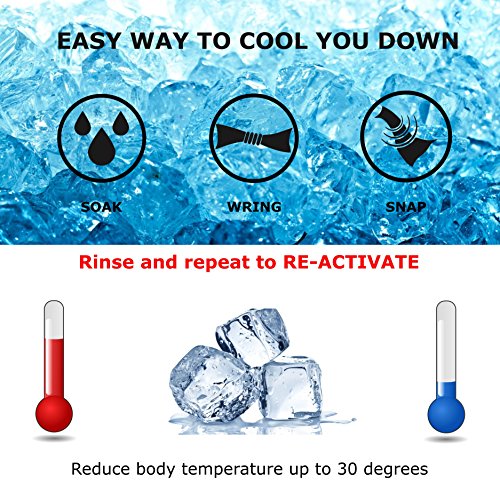 image for SportsTrail Cooling Towel, Ice Sports Towel, Stay Cool with 40''×12''