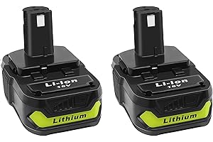 Cell9102 Replacement Ryobi 18V Battery 3.0Ah for Ryobi 18V One+ Tools, with Advanced Protection Circuit
