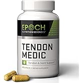 Tendon Medic Joint & Tendon Support Supplement – Mobility & Flexibility Formula – Natural Non-GMO Capsules for Joint Pain Relief, Tendonitis, Arthritis & Muscle Recovery – 60 Caps