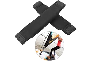 Surfing Accessory, Foot Straps Kiteboard, Neoprene Sturdy Durable 317g 26.3x6.3x2.5cm Surfing Foot Strap, A Pair for Surf Boa