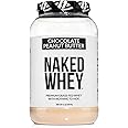 Whey Chocolate Peanut Butter Protein Powder, Grass Fed Whey, No GMO, No Soy, and Gluten Free. Nothing Artificial, Aid Growth and Recovery - 21 Servings