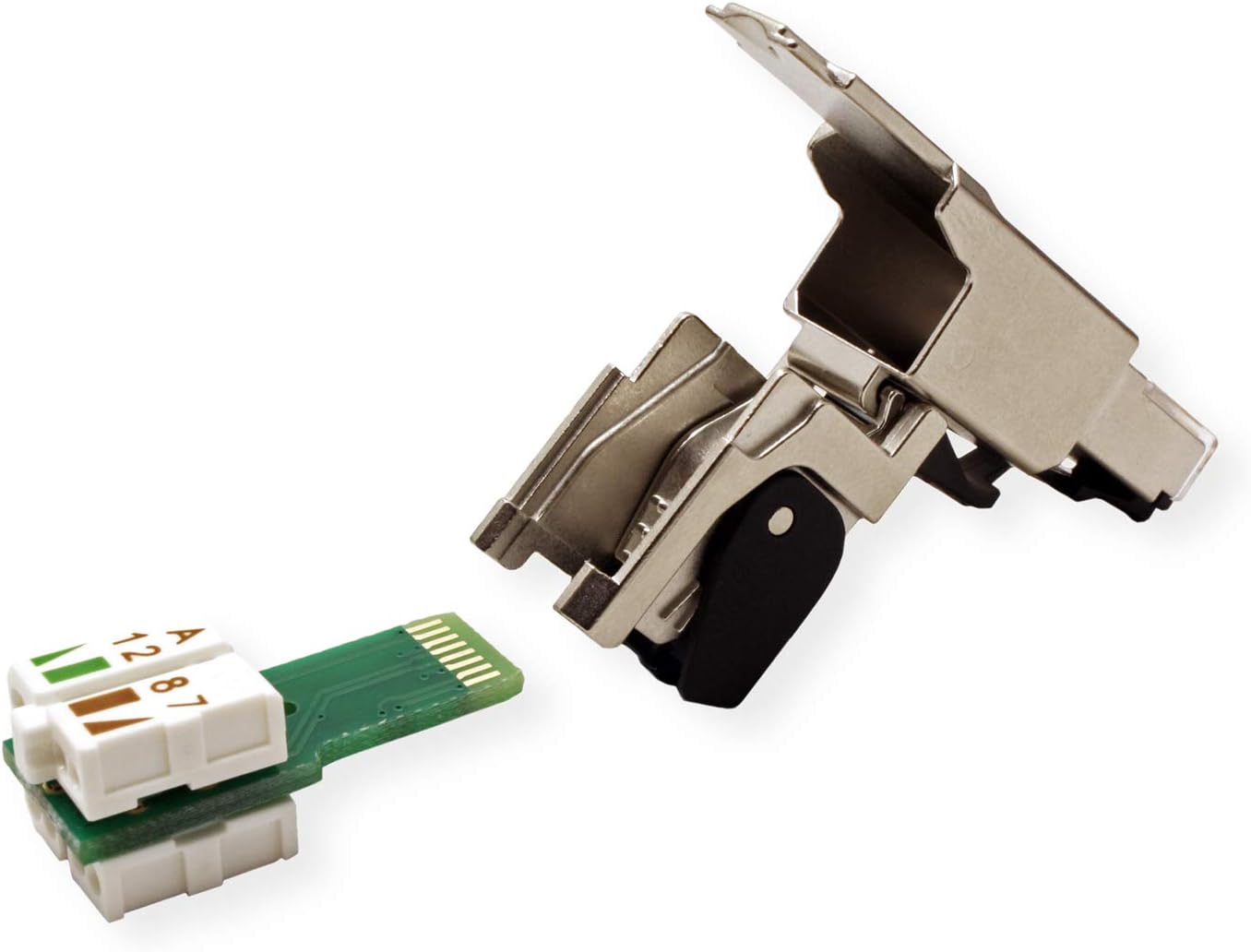 Telegärtner RJ45 connector Cat. 6A, straight, black, 1 Stecker - Image 5