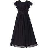 Happy Rose Junior Bridesmaid Dress Prom Party Dresses Long Flower Girl's Dress