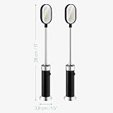 Navaris BBQ Grill Lights Set 2 Super Bright COB LED Battery Magnetic Base view 6