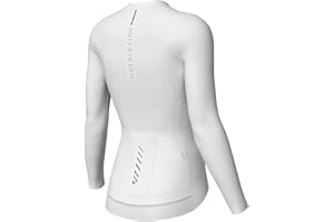 Wulibike Cycling Jersey Women Long Sleeve,Bike Shirts for Women Biking Tops Breathable Cycle Jerseys with 4 Pockets