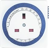 Status Timer Switch Square 24 Hour Segment UK Plug S24HRSQT4 Mechanical
