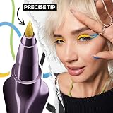 Urban Decay 24/7 Ink Eyeliner Pen Oil Slick Gunmetal 1g Vegan Brush Tip view 9