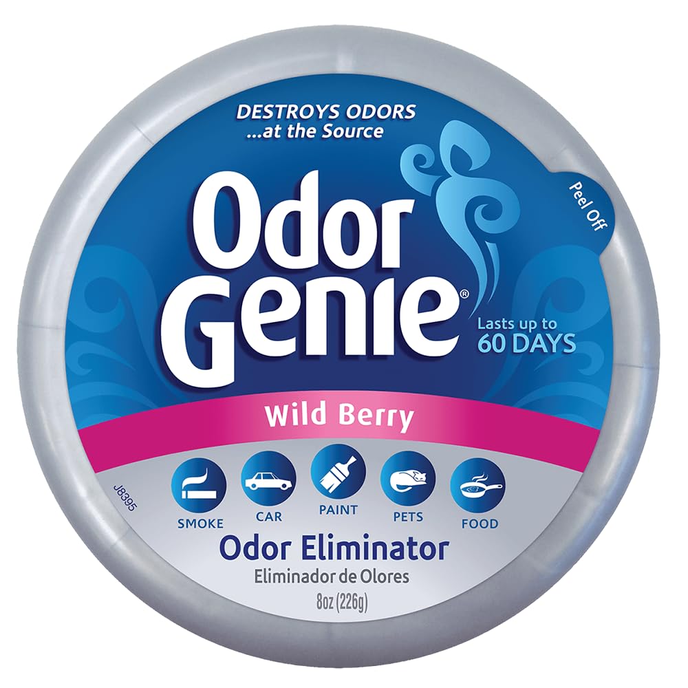 Odor Genie - Odor Eliminator with Wild Berry Fragrance - 8 oz, (FG69H)