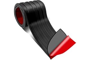 xbrtaia Rear Bumper Protector, Self-contained Viscose Natural Rubber Material Bumper Guard, Bumper Protector for Most Models 