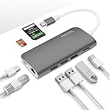 Sicotool 8 in 1 Type C Combo USB C Hub Adapter