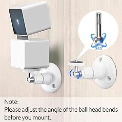 Wall Mount for Wyze Cam Pan V3 and Wyze Cam V4 and
