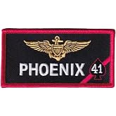 Phoenix Name Tag Patch &ndash; Sew On