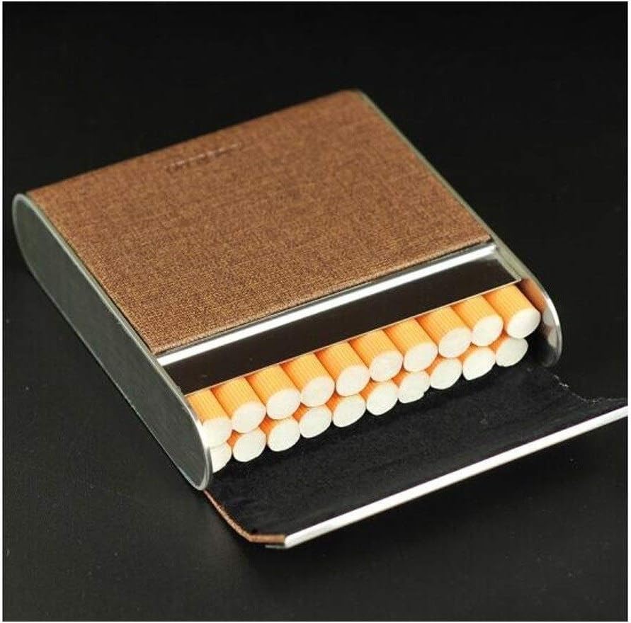 ZRWJ Personalized Cigarette Case, 20 Packs, Creative Fabric Portable Cigarette Case, Men And