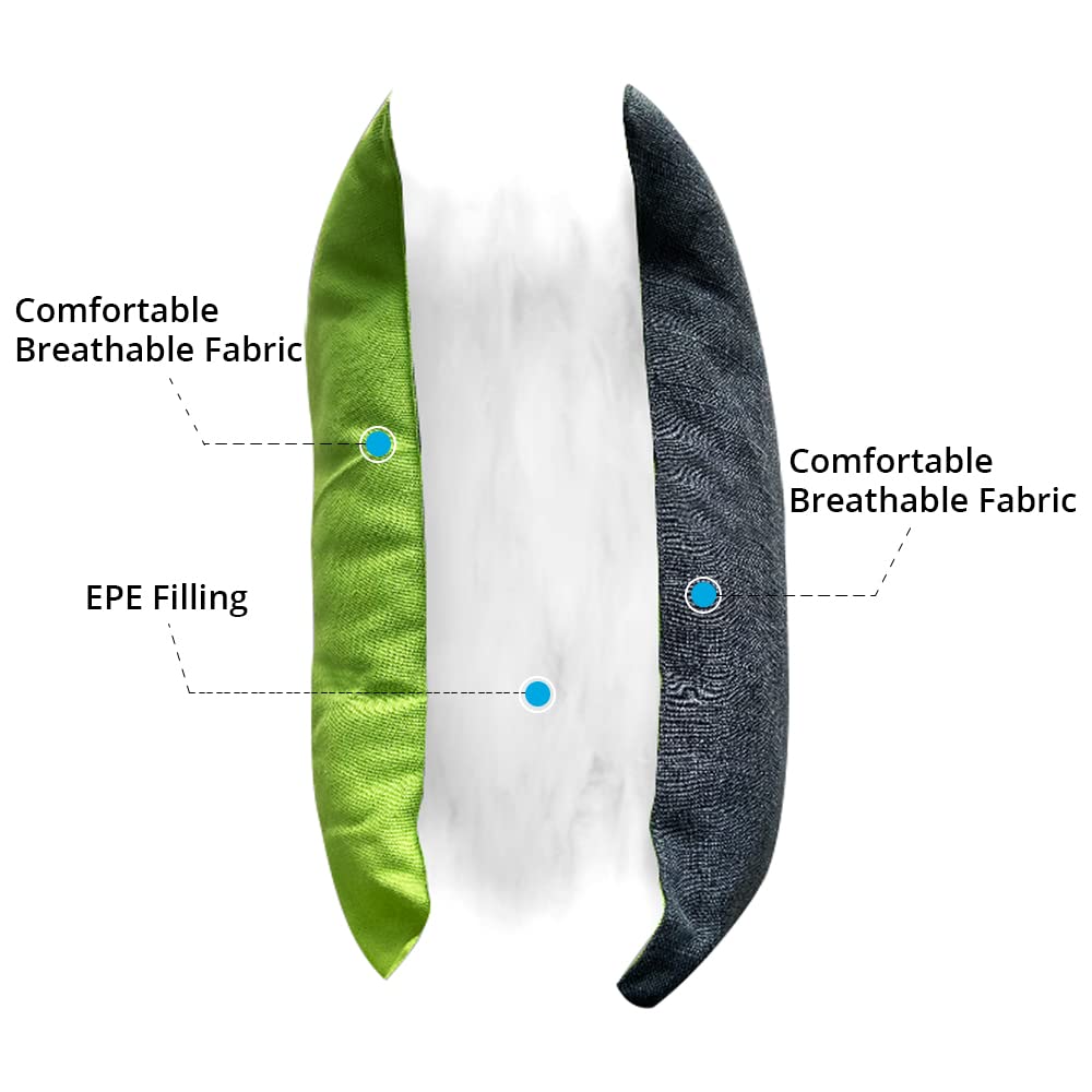 AULPACO Comfortable Backrest Seat Cushion for Segway Ninebot Gokart Karting Accessories（It's just a Cushion, not a go Kart）