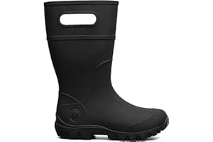 BOGS Unisex-Child Footwear Essential Kids' Waterproof Rain Boots