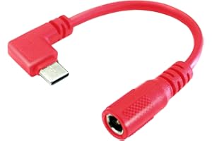 12V Heated Jacket Adapter Charger Type C Voltage Step Up DC Plug Adapter Charger Cable for Milwaukee, M12, Metabo,Craftsman,S