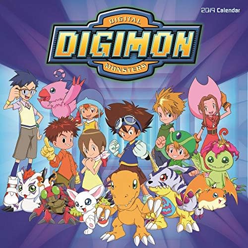 Calendar Ink, 2019 Digimon Wall Calendar