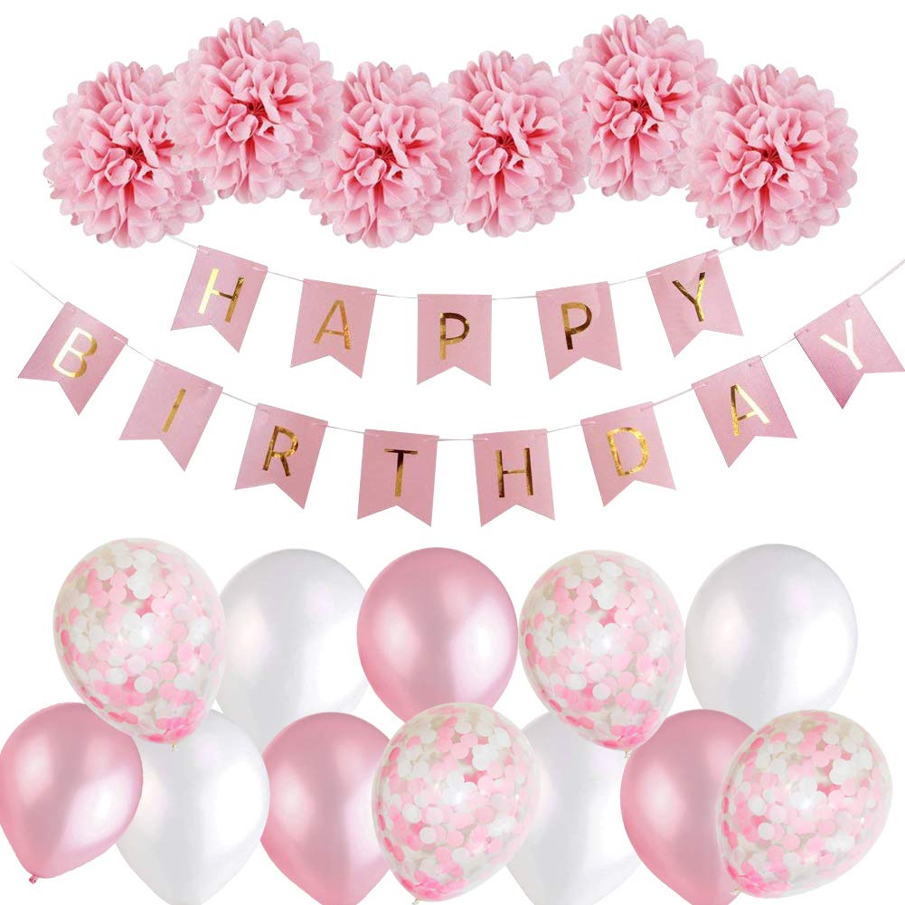 Mmtx Decoration Anniversaire Fille Deco Anniversaire Banniere Guirlande Ballons Avec Anniversaire Decoration Papier De Soie Pompons Rose Et Rose Ballons Pour Fille Petite Amie For 1 An 2 Ans 3 Ans Decorations Mmtx Decoration Anniversaire Fille Deco Anniversaire Banniere Guirlande Ballons Avec Anniversaire Decoration Papier De Soie Pompons Rose Et Rose Ballons Pour Fille Petite Amie For 1 An 2 Ans 3 Ans Decorations