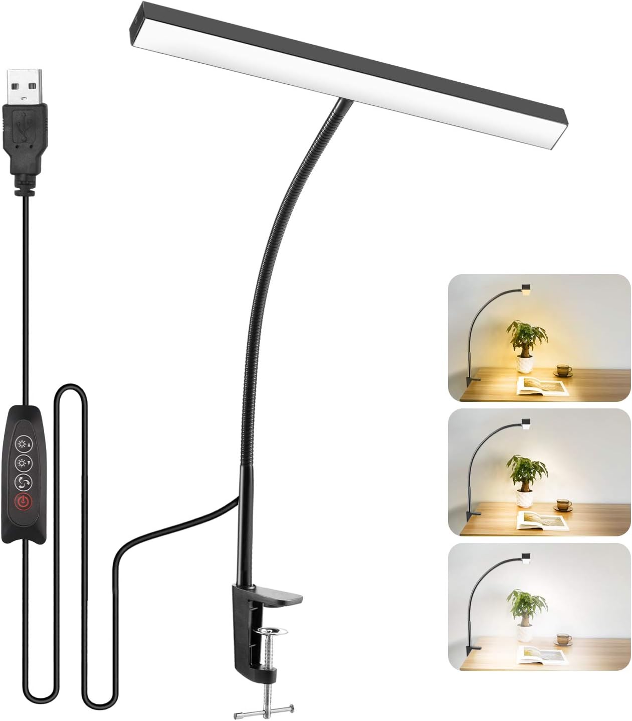 Best clamp led desk lamp flexible