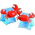CCINEE Inflatable Arm Bands Crabby Swimming Arm Floats Sleeves Water Wings for Kids Swimming Learners