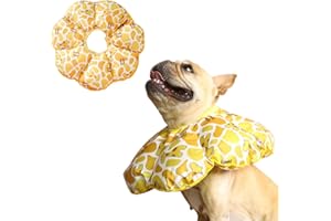 Rantow Adjustable Pet Dog Recovery Collar | Puppy Cats After Surgery E-Collar | Soft Cone of Shame | Anti-Bite Lick Wound Pro