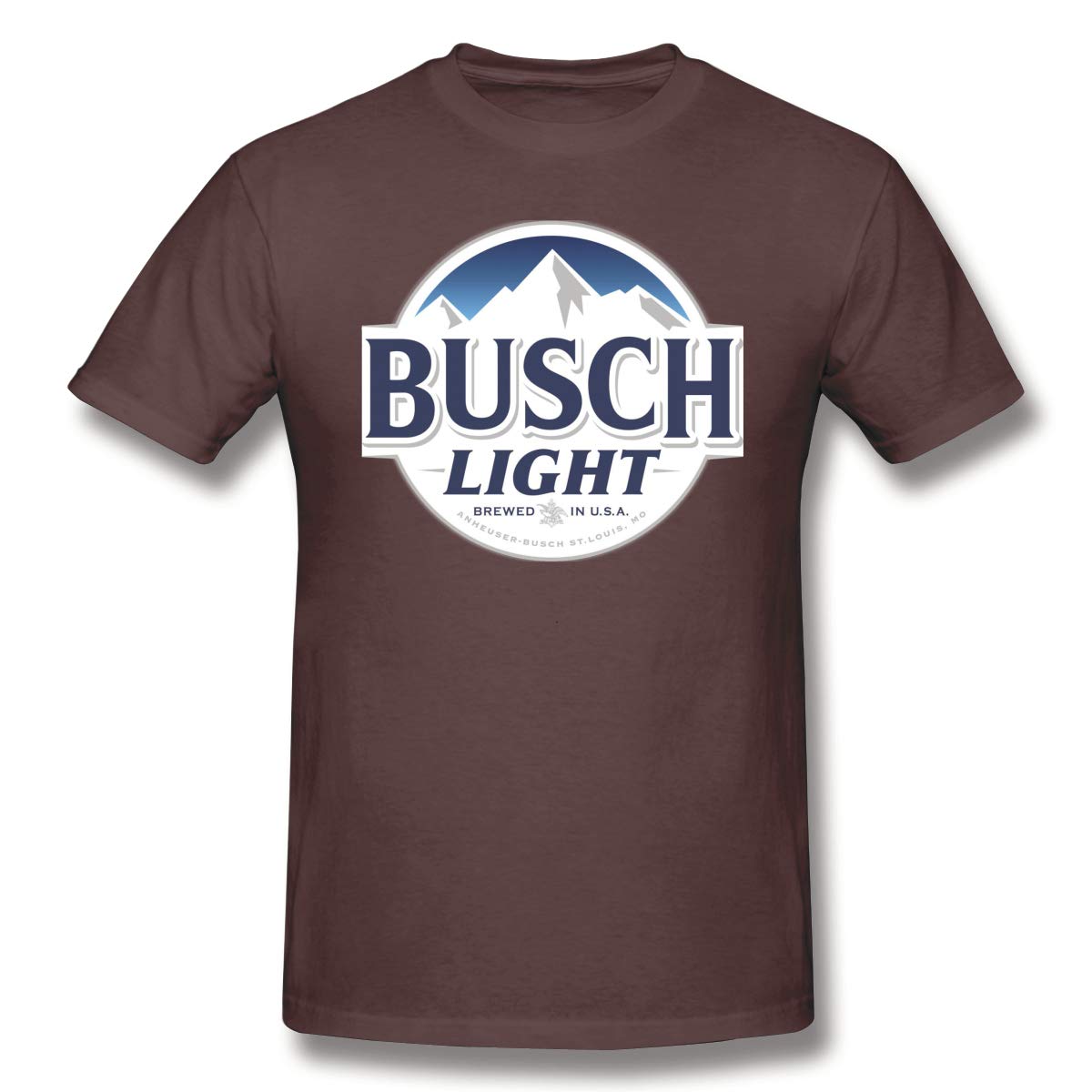 Fullcourttj Beer Busch Light Leisure Fashion Summertime Short Sleeve T Shirt