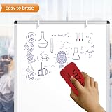 VIZ-PRO Light Melamine Tripod Whiteboard Flipchart Easel 90 x 60 cm view 5