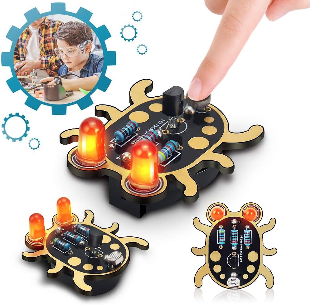 Weevil Eyes-Beginner Welding kit(Suitable for Student Experiments. Parent-Child Interaction. Handmade Gift