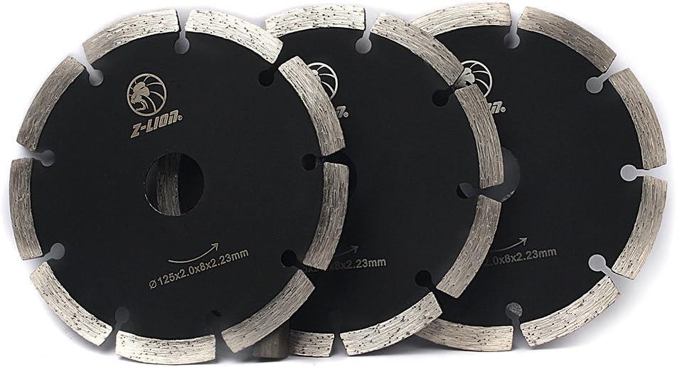 Diamond Saw Blades 5" Inch Diamond Cutting Disc 3-Pcs for Granit Marble
