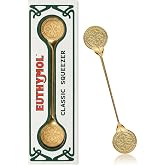 EUTHYMOL Classic Toothpaste Squeezer (Gold) - Luxury Metal Tube Roller | Tube Squeezer, Aesthetic Bathroom Accessory, Gift for Vintage Lovers, Perfectly Compatible with Euthymol Toothpastes, 0.03 lb