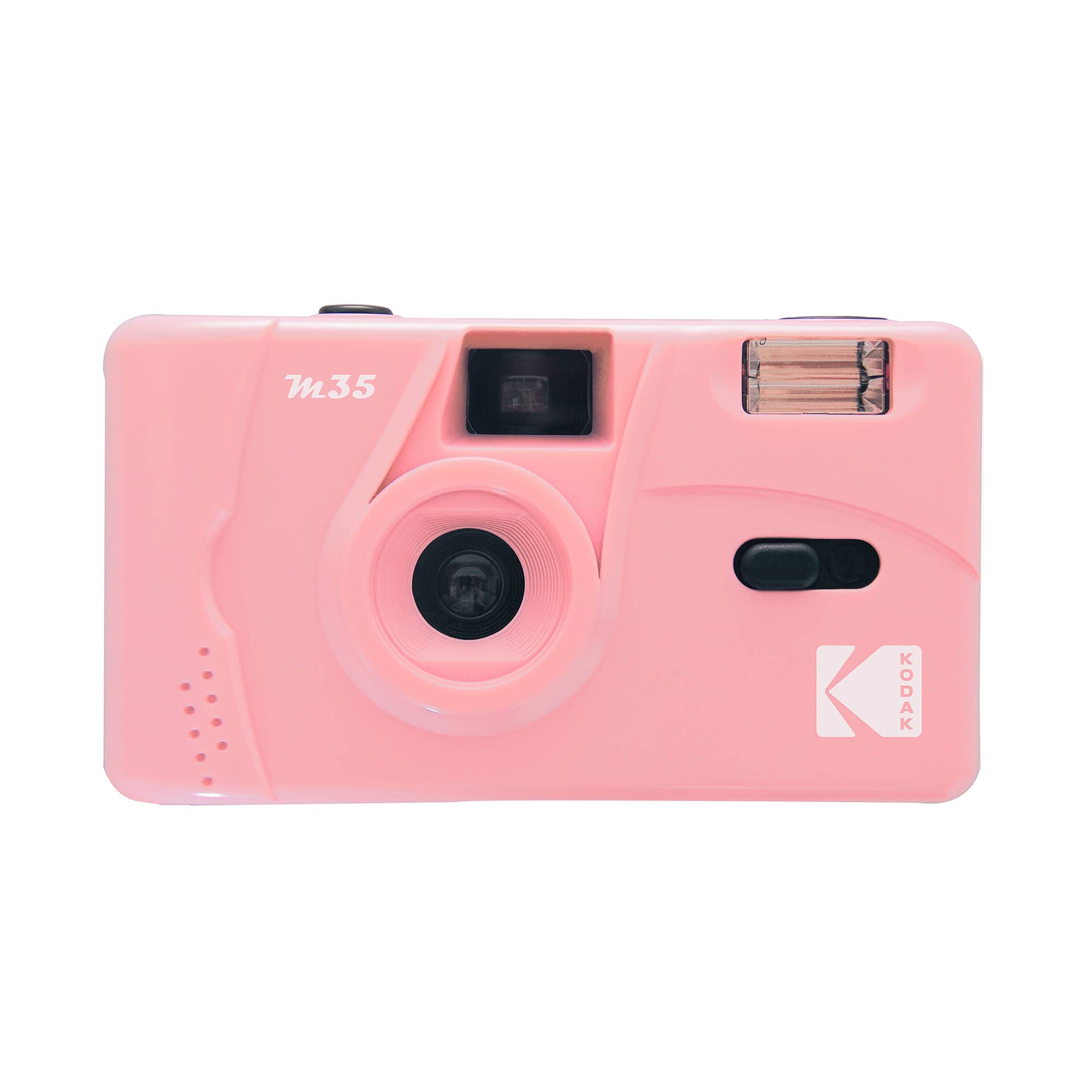 Photo 1 of Kodak M35 35mm Film Camera, Reusable, Focus Free, Easy to Use, Build in Flash and Compatible with 35mm Color Negative or B/W Film (Film and AAA Battery NOT Included) 