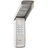 877MAX Universal Wireless Keyless Keypad for Chamberlain/Liftmaster/Craftsman Garage Door Openers - Compatible with Yellow/Pu