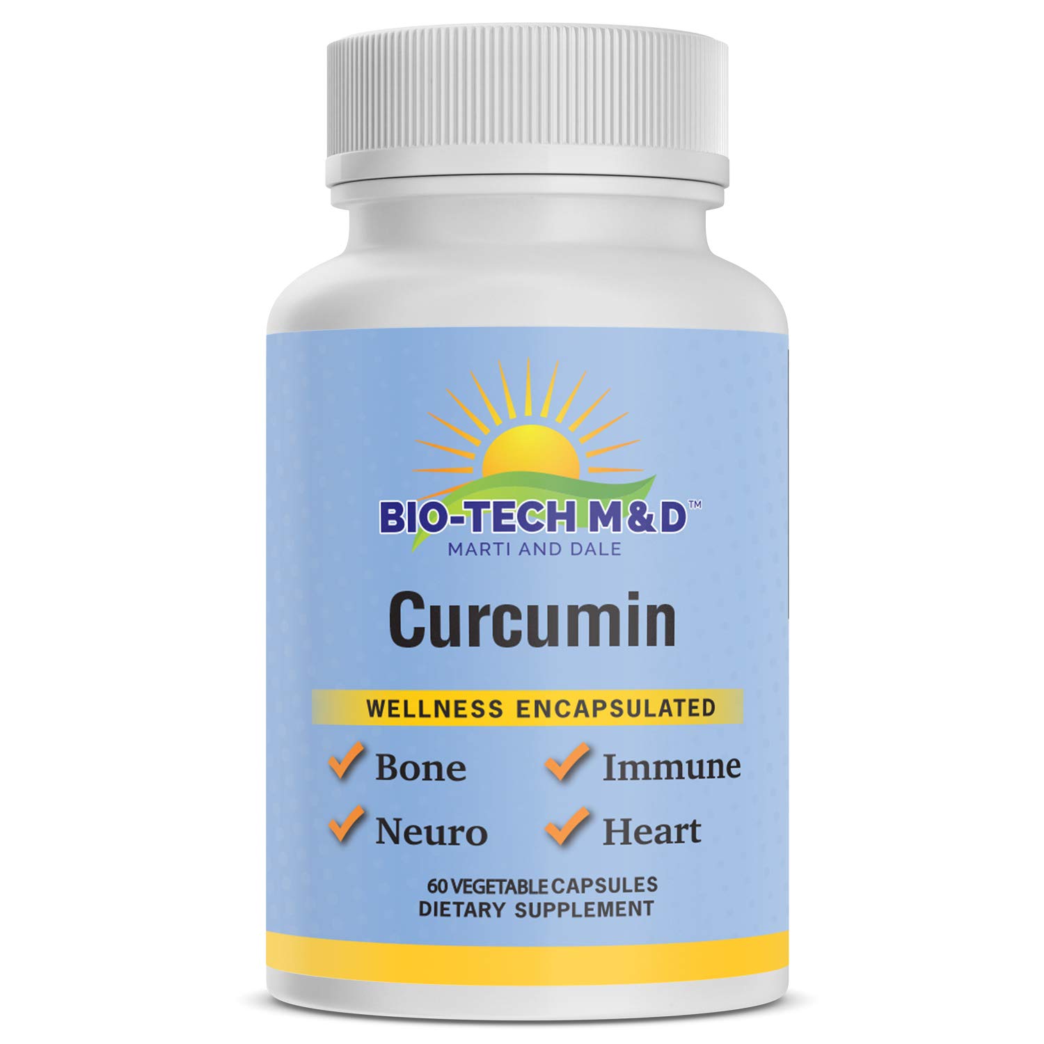 Curcumin Turmeric Root Dietary Supplement Potent antioxidant for
