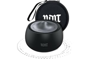 NDLT Portable Electronic Tibetan Singing Bowl, 8 Healing Frequencies (396-963Hz), Auto/Manual Mode, Vibration & Timer USB-C Rechargeable Meditation Device for Yoga, Relaxation, Sound Bath Instruments
