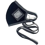 Samadhaan 100% Cotton Fully Adjustable Face Mask | Unisex | Breathable & Washable Nose & Mouth Mask | with Filter Pocket (Bla