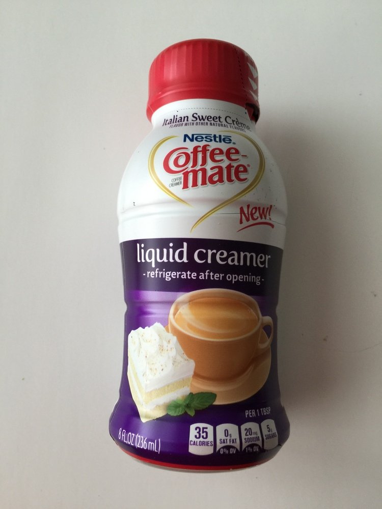Coffeemate liquid creamer 8 oz / 4 Pack Italian Sweet Cream Amazon