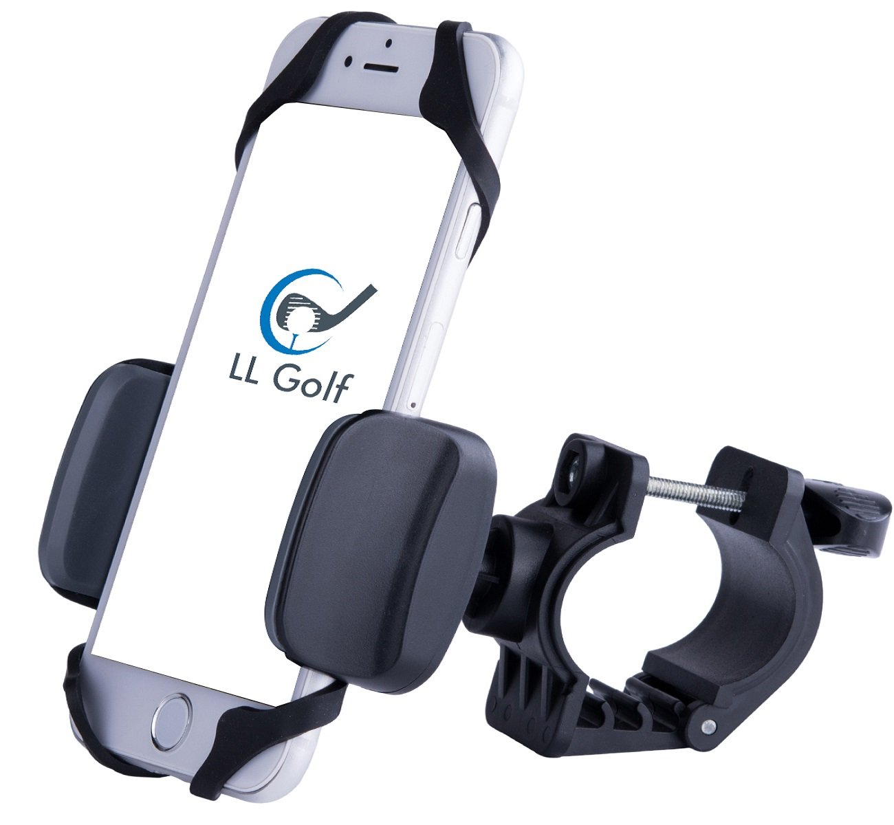 LL-Golf ® Universal Smartphone Holder for the Golf Trolley/GPS Holder/Phone Holder/suitable for all Smartphones