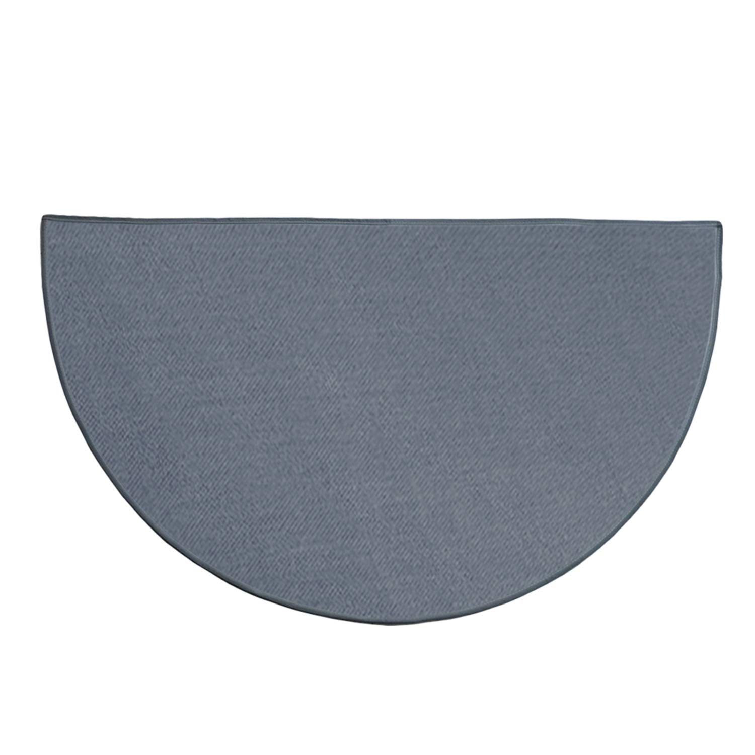 Half Round Fiberglass Fire Proof Fireplace Area Floor Protection Rug Hearth Rug Ember Mat