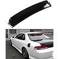 Cuztom Tuning JDM Black Rear Window Roof Visor Aero Spoiler Compatible with 1997-2001 5th Generation Honda Prelude